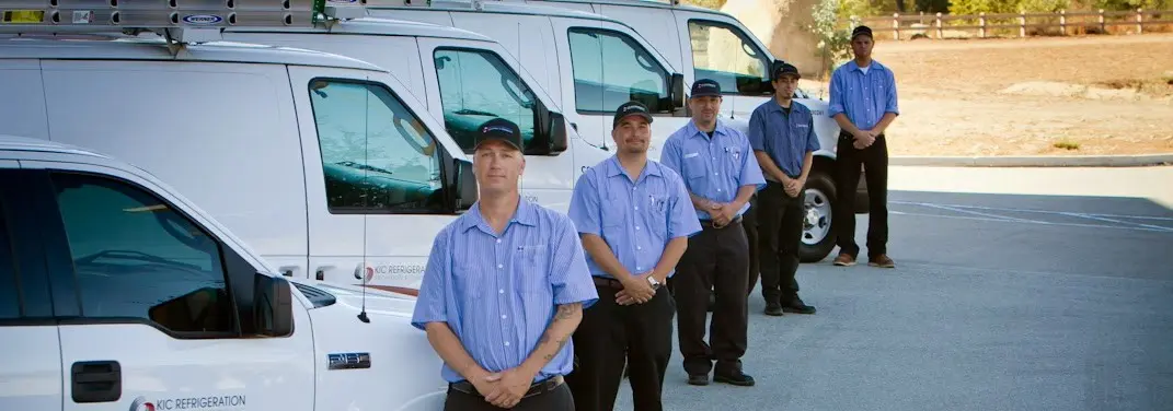 KIC Refrigeration crew ready for Mini Split Repair jobs across Garland